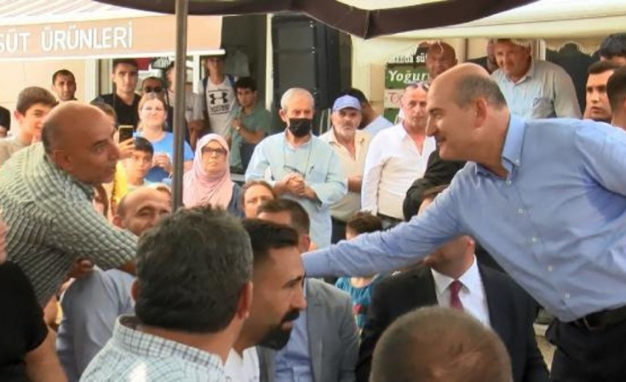 Bakan Soylu Silivride ziyaretlerde bulundu