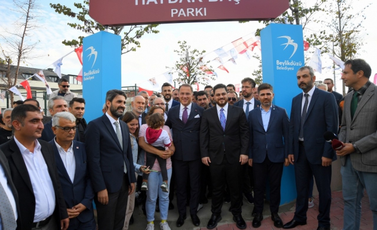 “PROF. DR. HAYDAR BAŞ” PARKI BEYLİKDÜZÜ’NDE AÇILDI