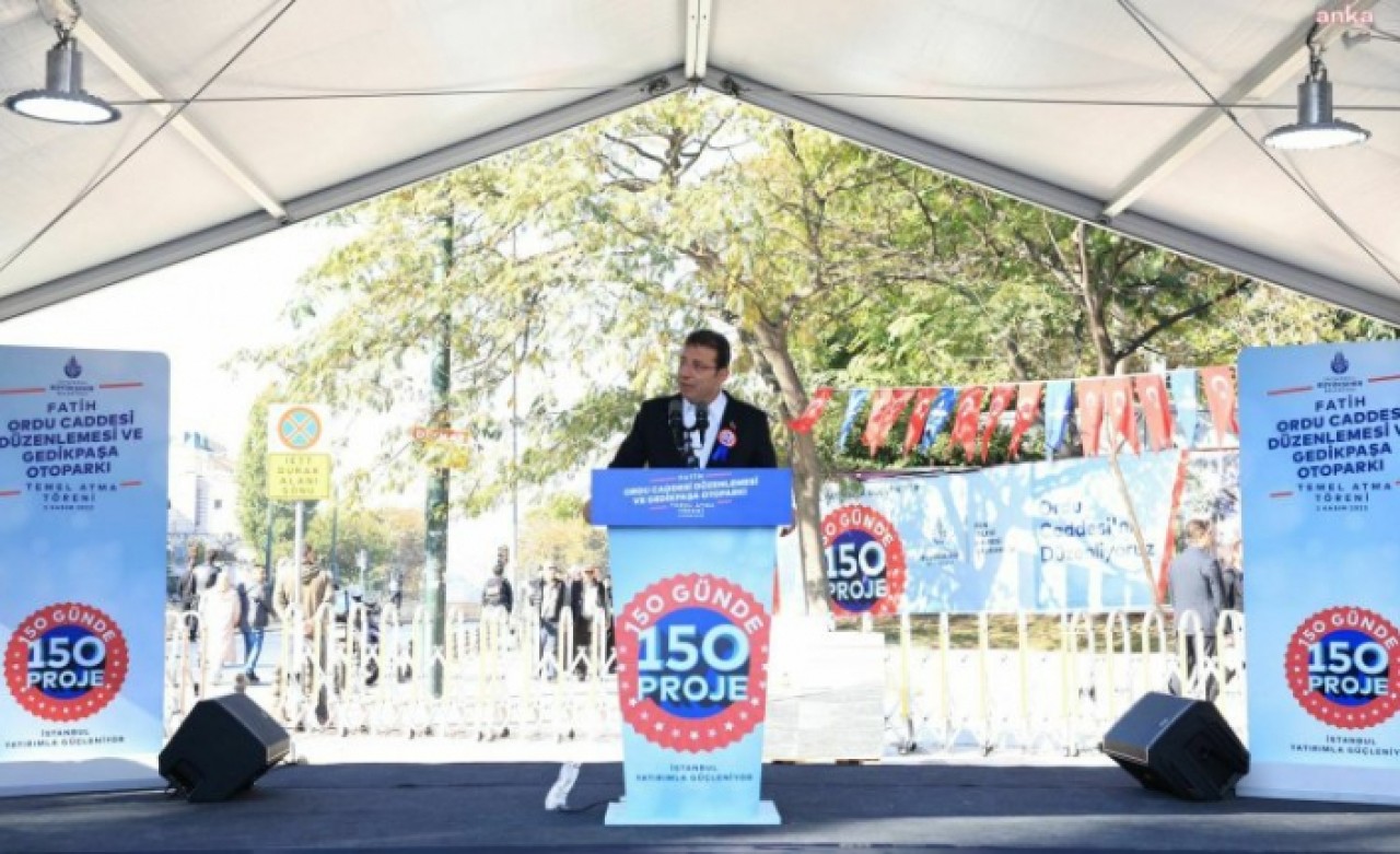 İmamoğlu: İstanbulu dünyanın en güzel 3 metropolünden biri haline getireceğiz