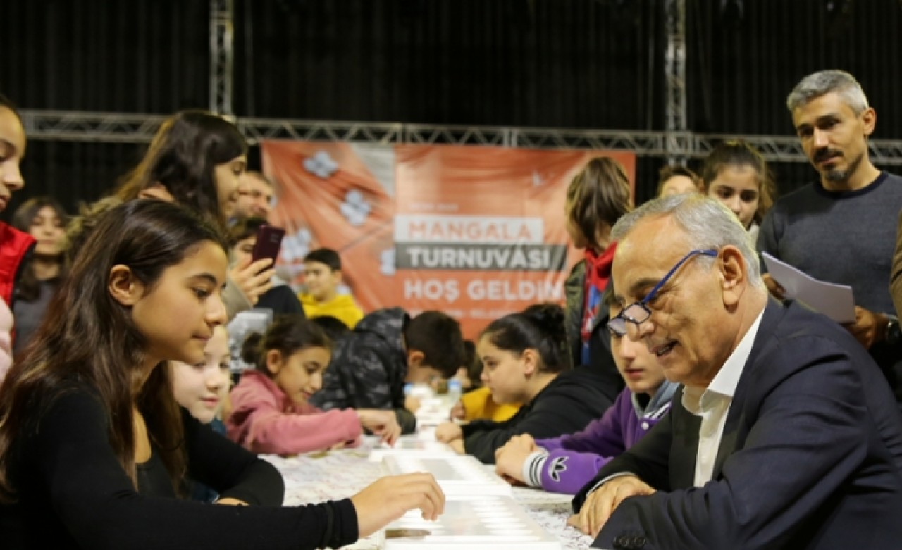 MANGALA TURNUVASINDA 365 ÖĞRENCİ MÜCADELE ETTİ