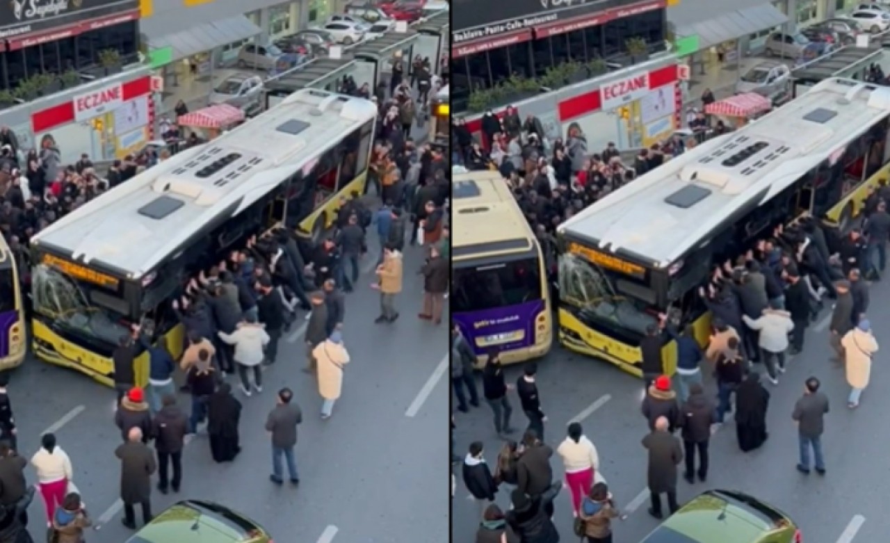 İETT otobüsü durağa girdi: Bir kişi hayatını kaybetti