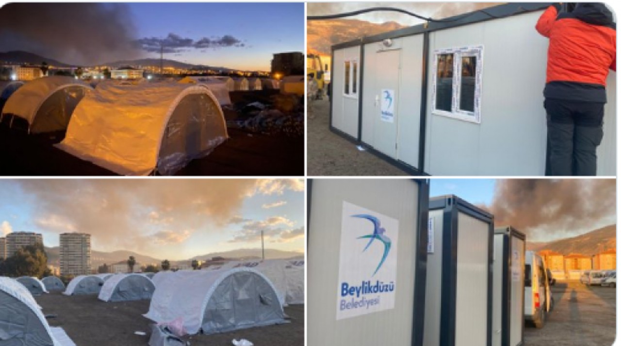 Çadır Kent Deprem Bölgesinin Yaralarını Saracak