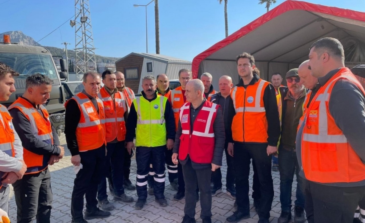 Başkan Akgün, Hatay’daki çalışmaları yerinde inceledi