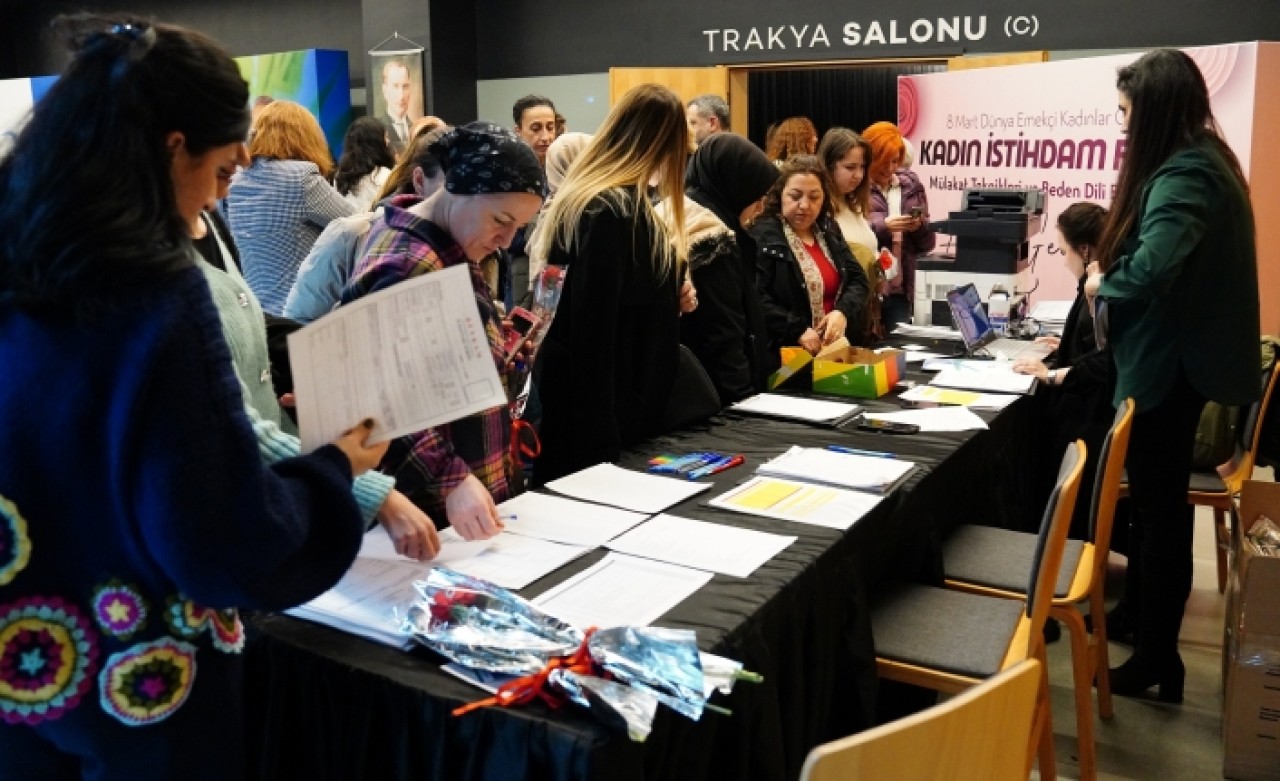 Kadınlara özel istihdam fuarı