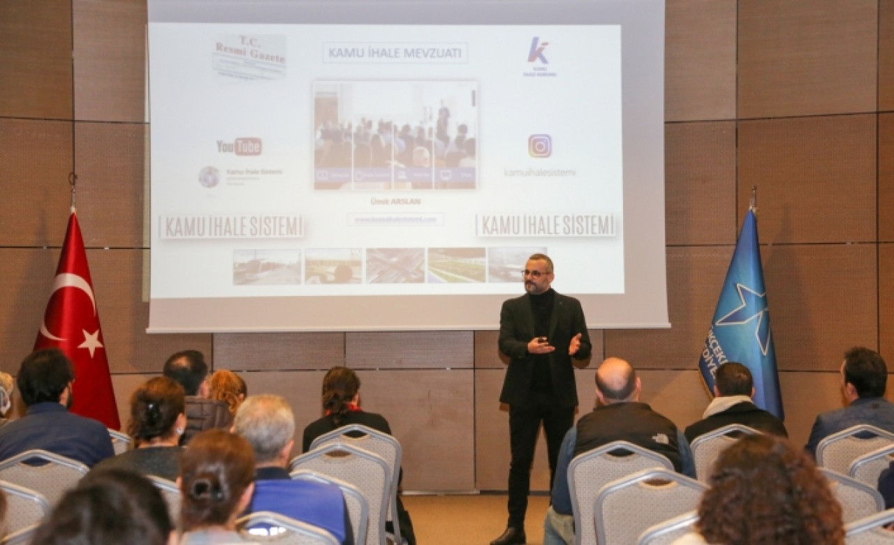 Belediye personeli eğitim aldı