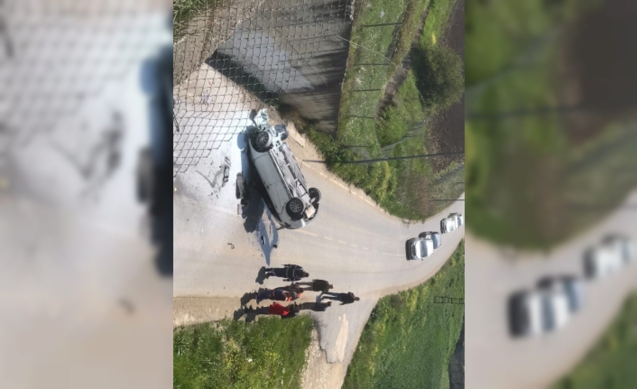 Önce kaza yaptı sonra kaçtı