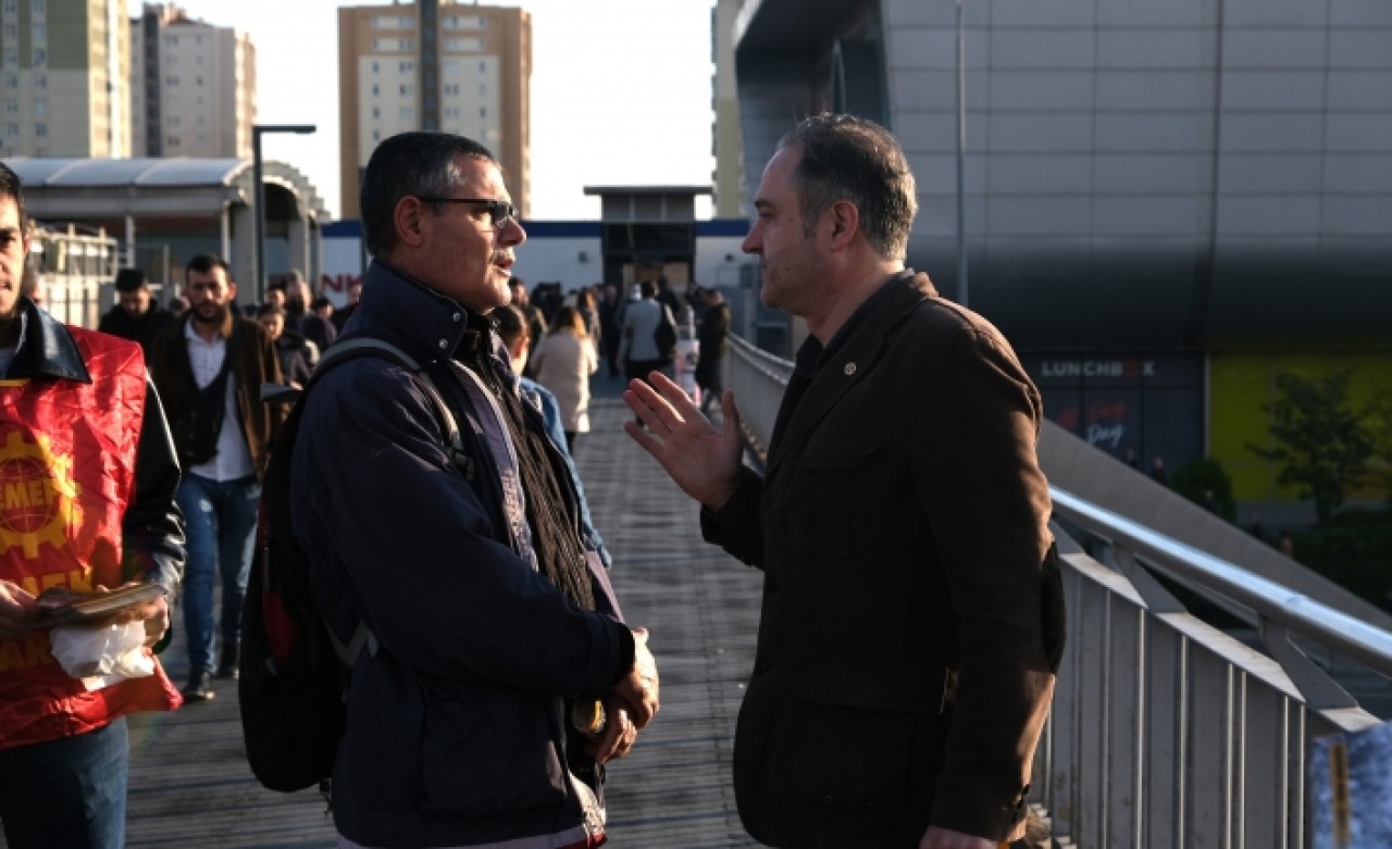 Beylikdüzünde oy istediler