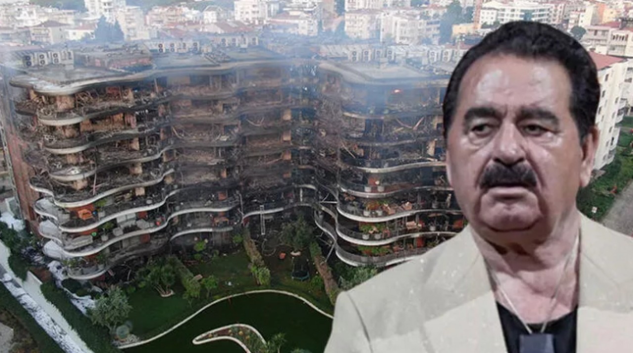 İzmirde lüks sitede korkutan yangın! Sitede evi olan İbrahim Tatlısesten ilk açıklama geldi
