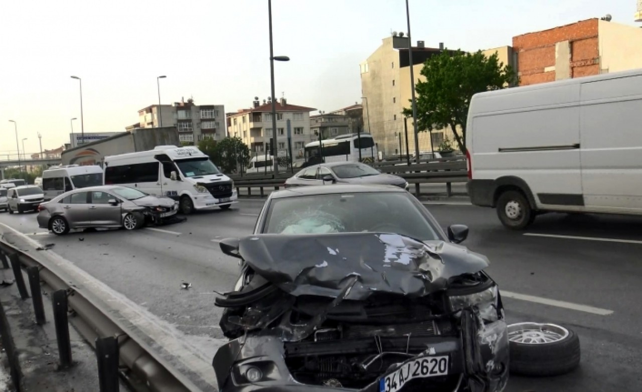 Zincirleme kaza: 1 yaralı