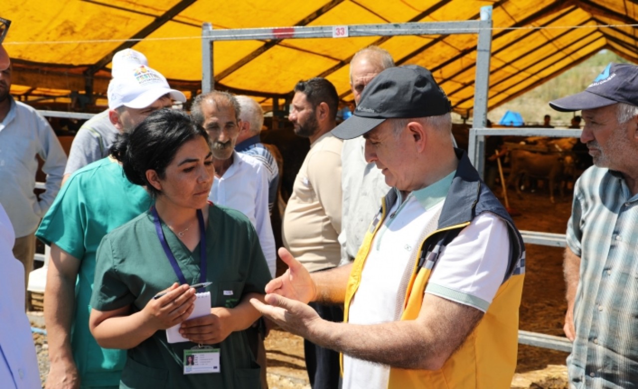Başkan Akgün’den bayram denetimi