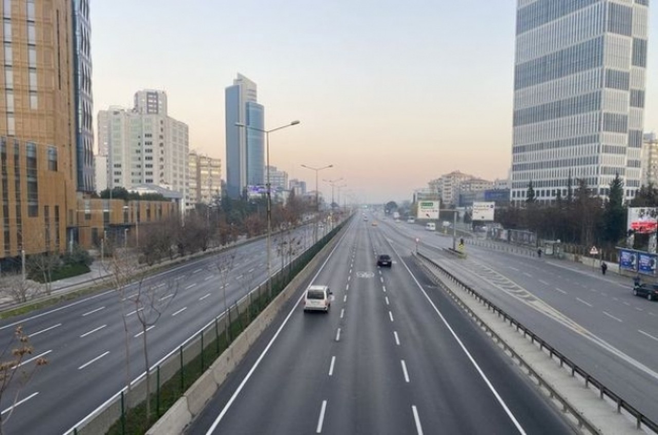 İstanbul’da yollar boş kaldı