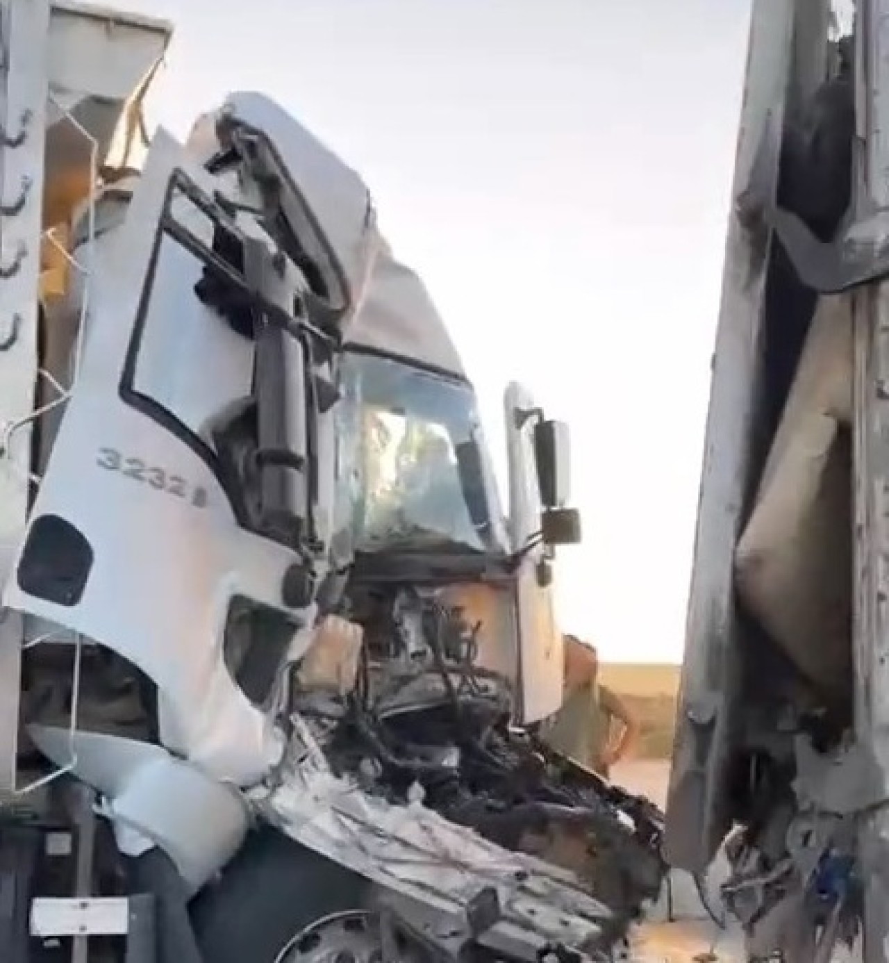 Silivri'de 3 TIR birbirine girdi