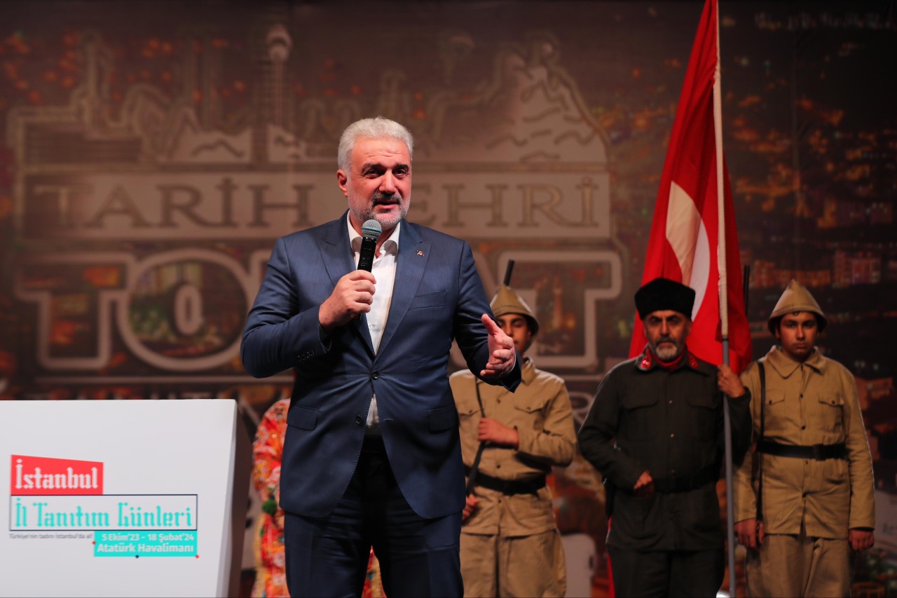 Havalimanında miting yapılacak