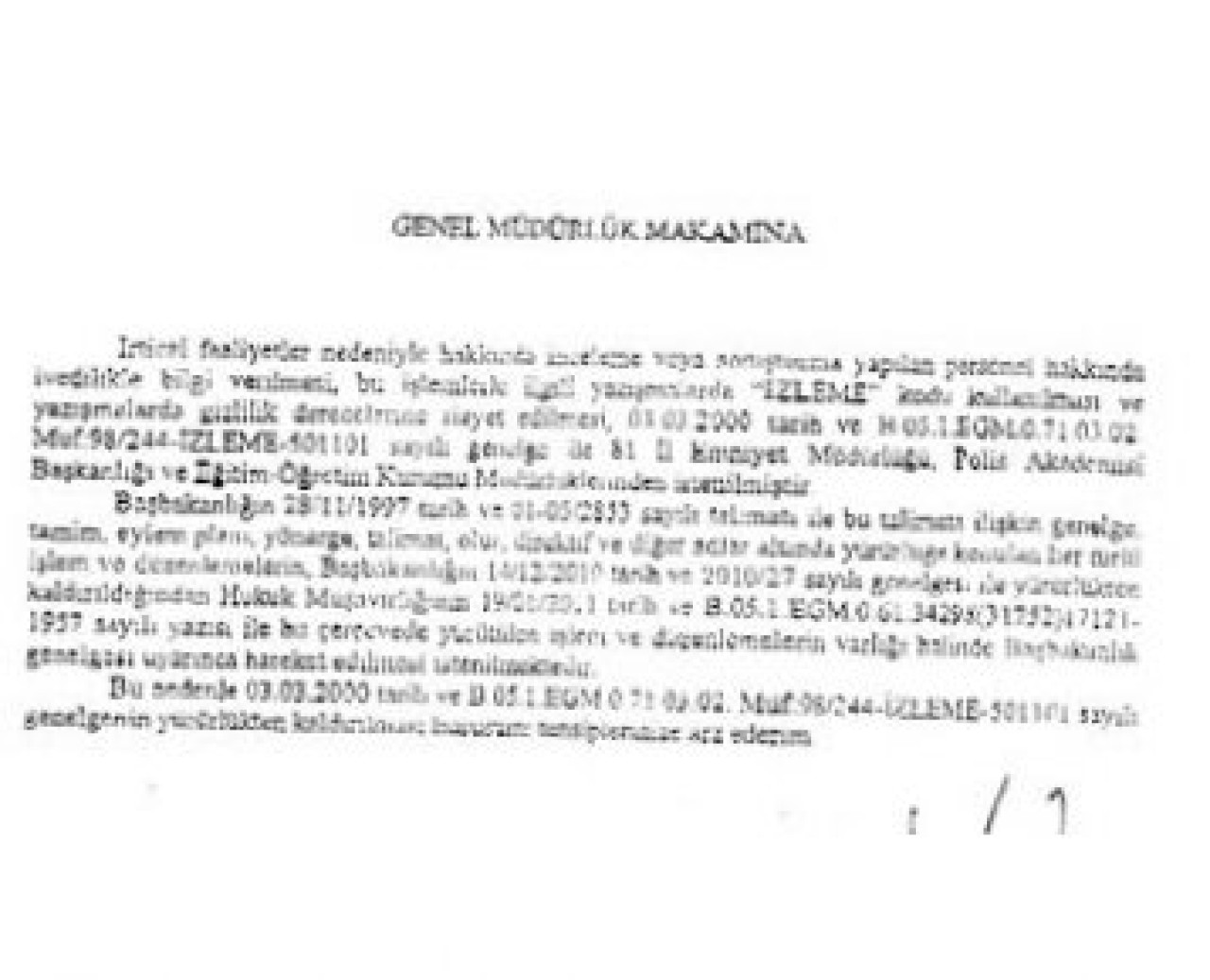 Emniyet artık ‘irticayı’ izlemiyor!