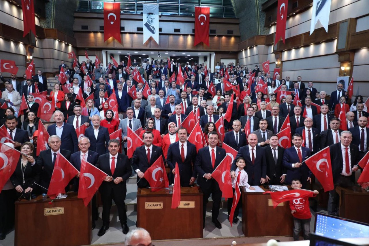 BAŞKAN YILMAZ: “YAŞASIN CUMHURİYET”