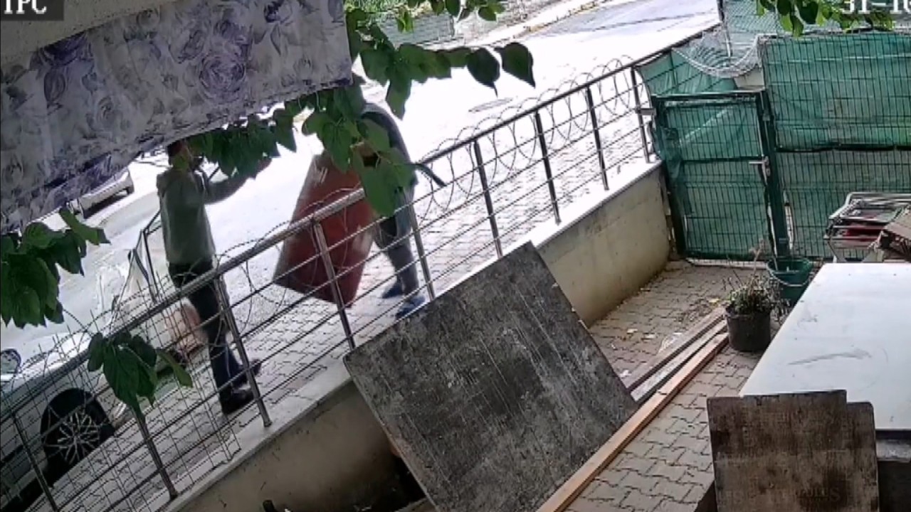 Varil hırsızları kadraja girdi!