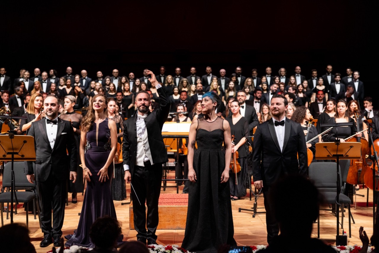 Atatürk için konser düzenlendi