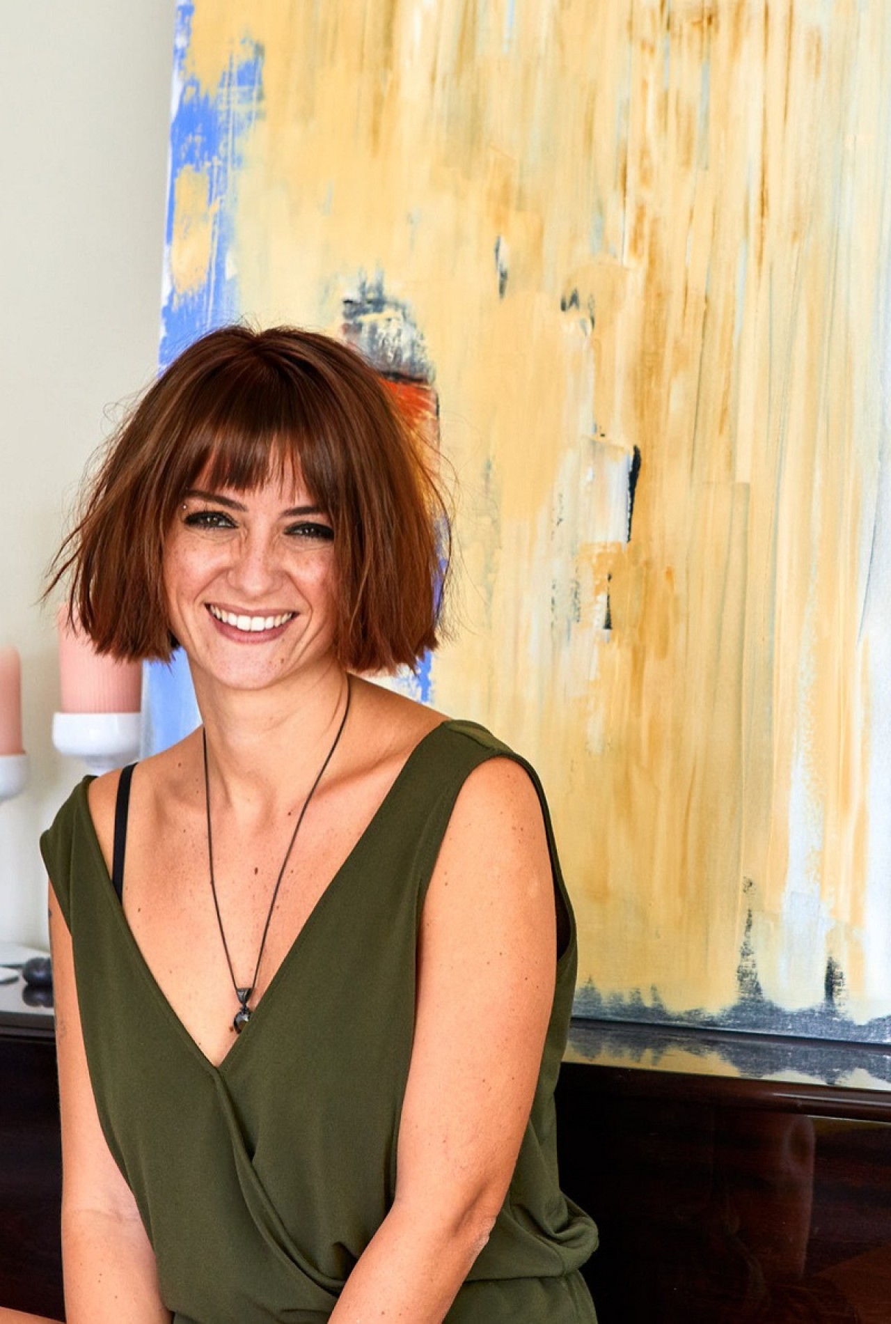 Hem ressam hem şair!