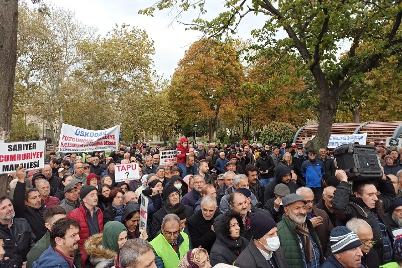 Önce tapu sonra kentsel dönüşüm!