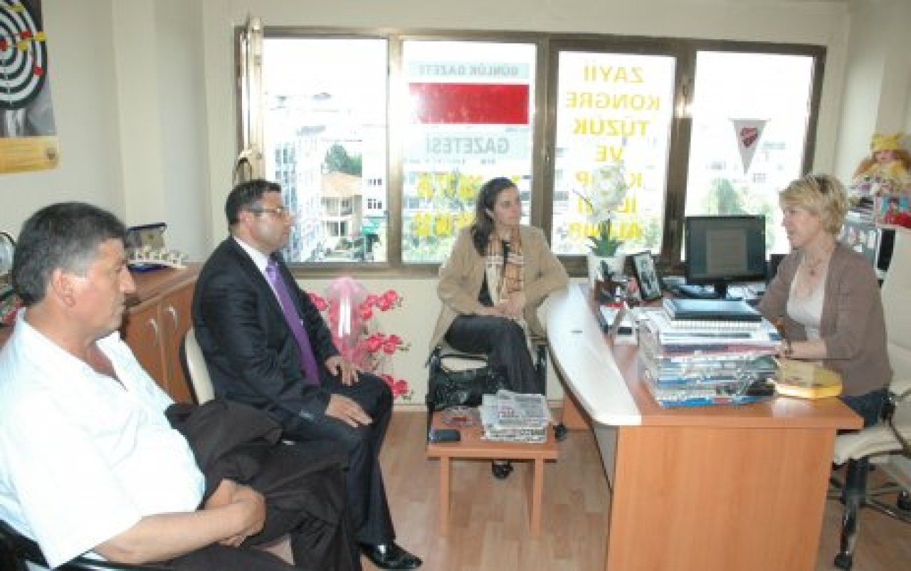 Karakaş ve Kaynarca’dan gazetemize ziyaret