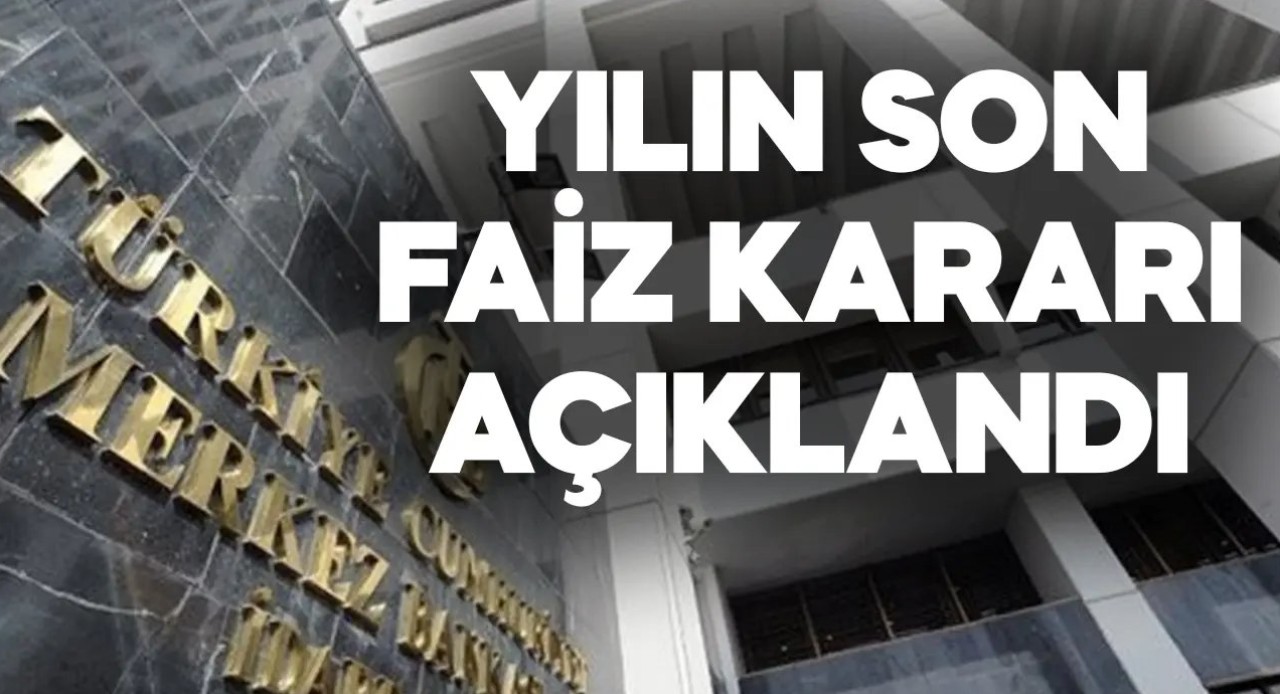 Merkez Bankası faiz kararını açıkladı