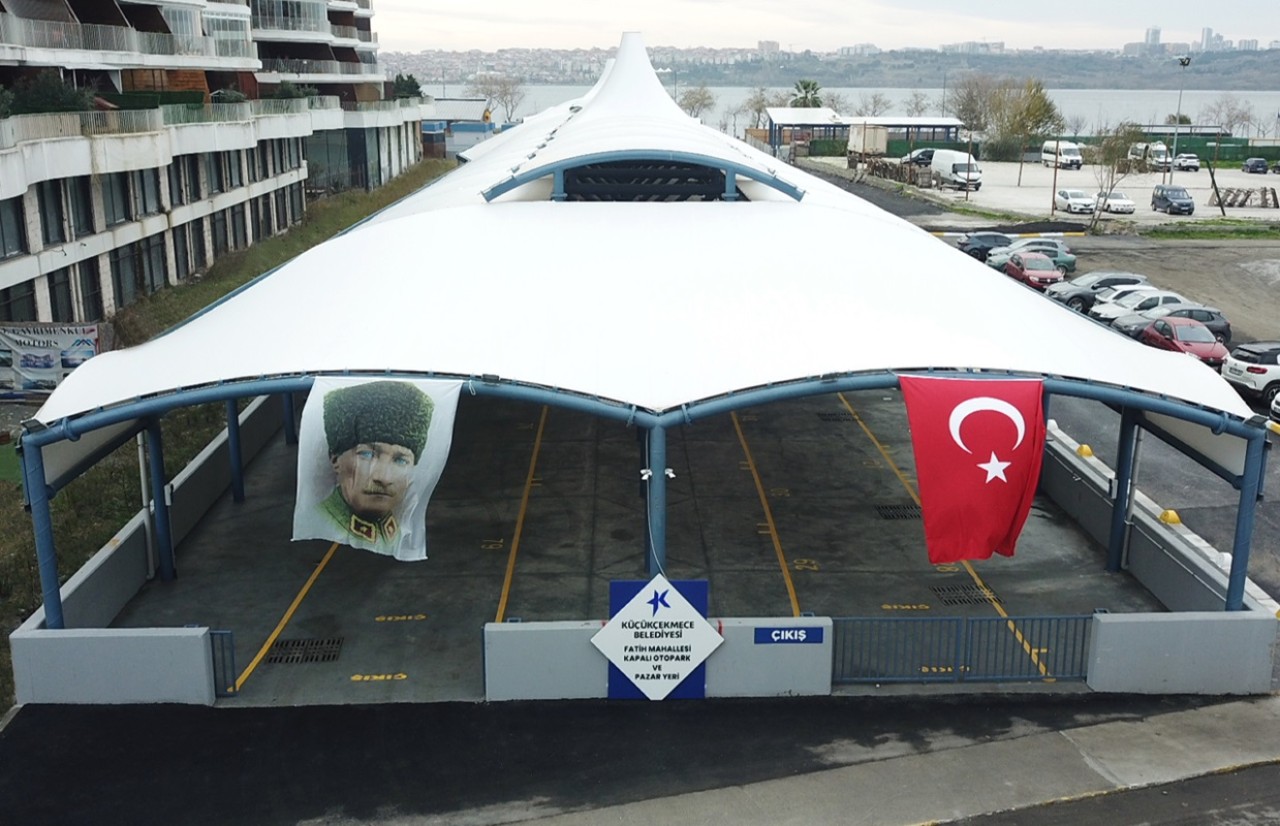 Fatih Mahallesi'ne modern bir pazar