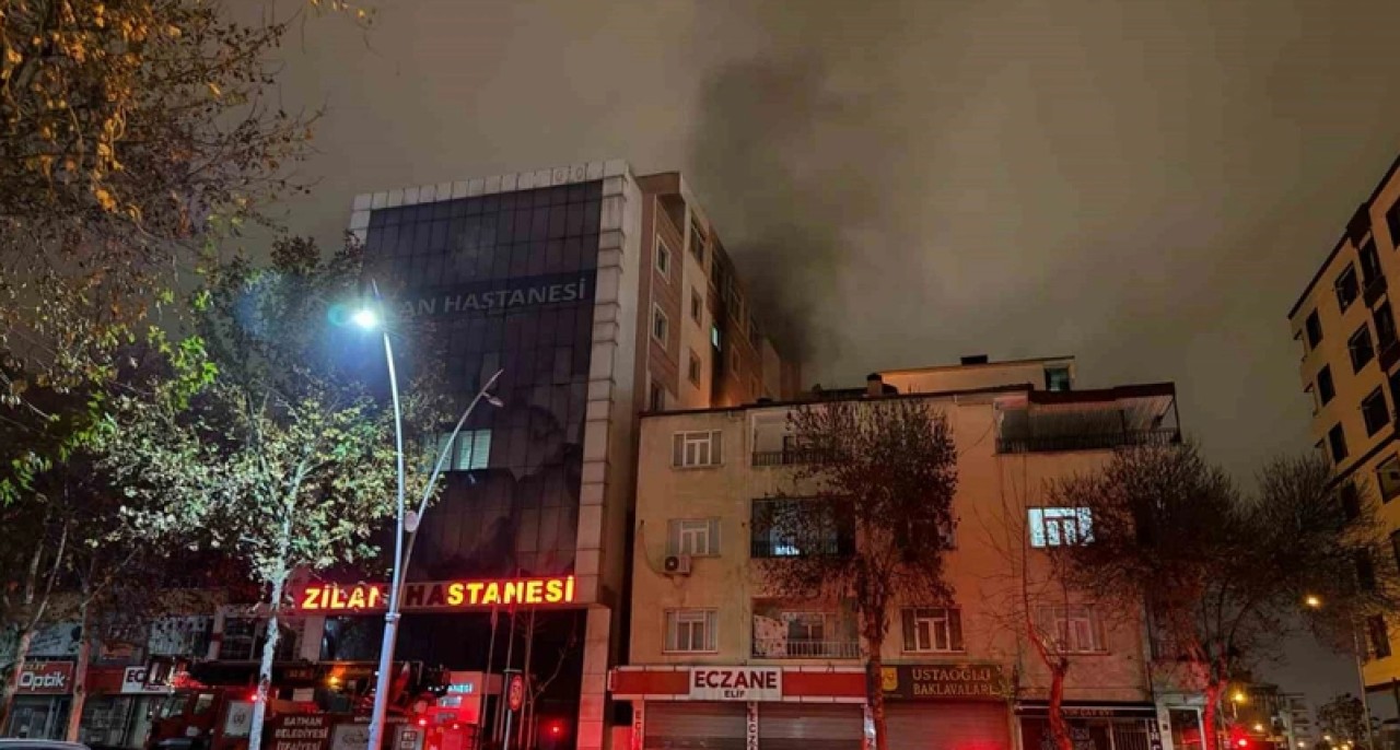 Psikiyatri hastası, hastanede kaldığı odayı ateşe verdi