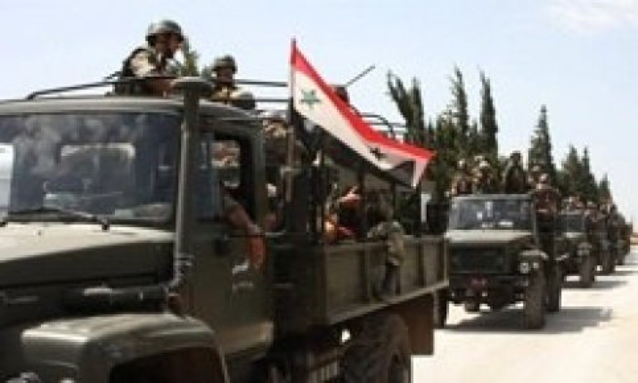 Suriye ordusu sınıra dayandı