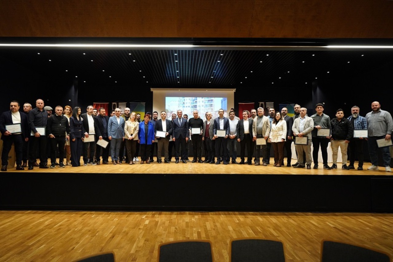 Örnek firmalara teşekkür belgesi