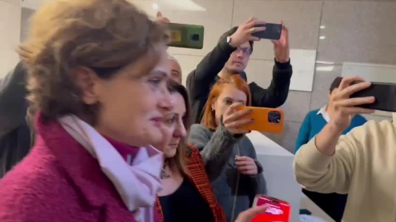 Canan Kaftancıoğlu, ifade vermek için adliyede