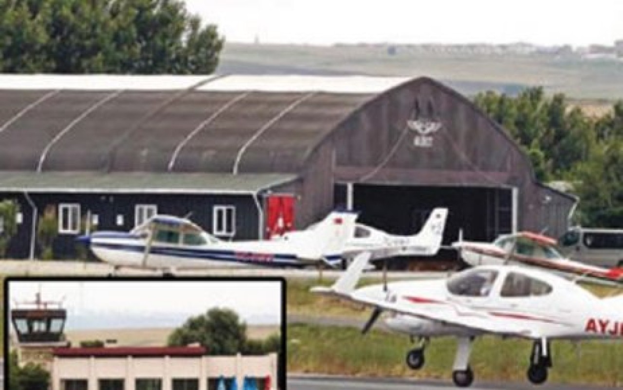 Su havzasında kaçak havalimanı