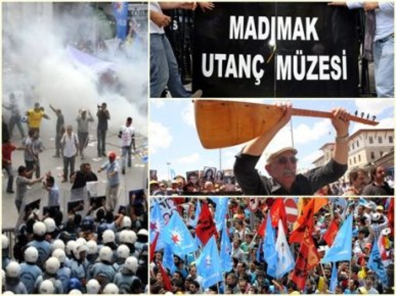 Katliamın 18.yılında polisten biber gazlı müdahale