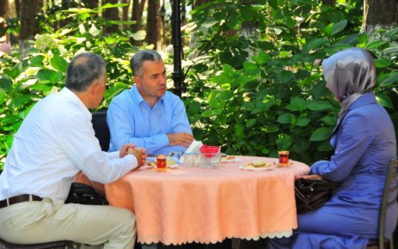 Çamlıkta başkanlık makamı