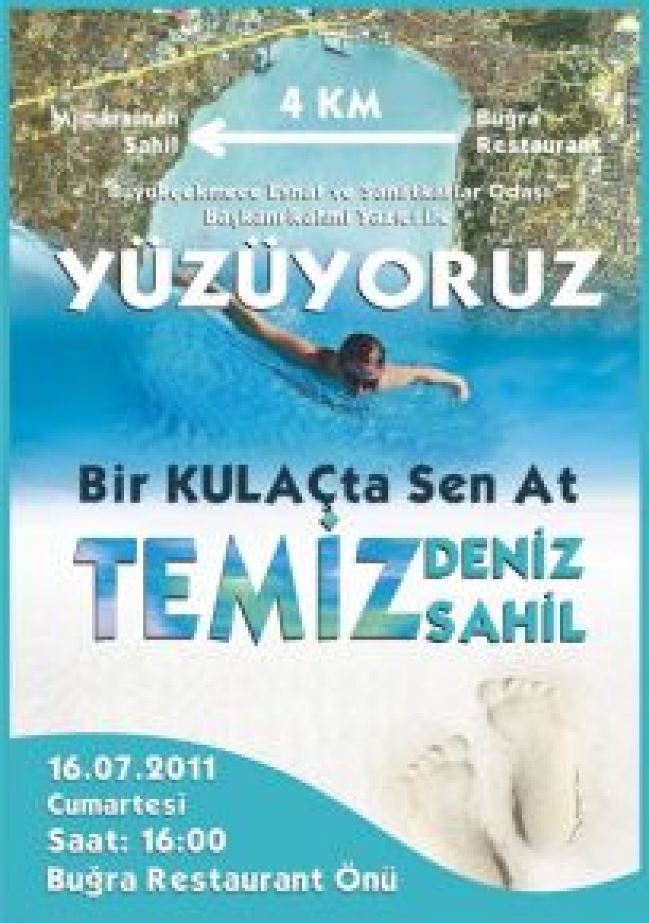 HAYDİ BİR KULAÇ ATMAYA!