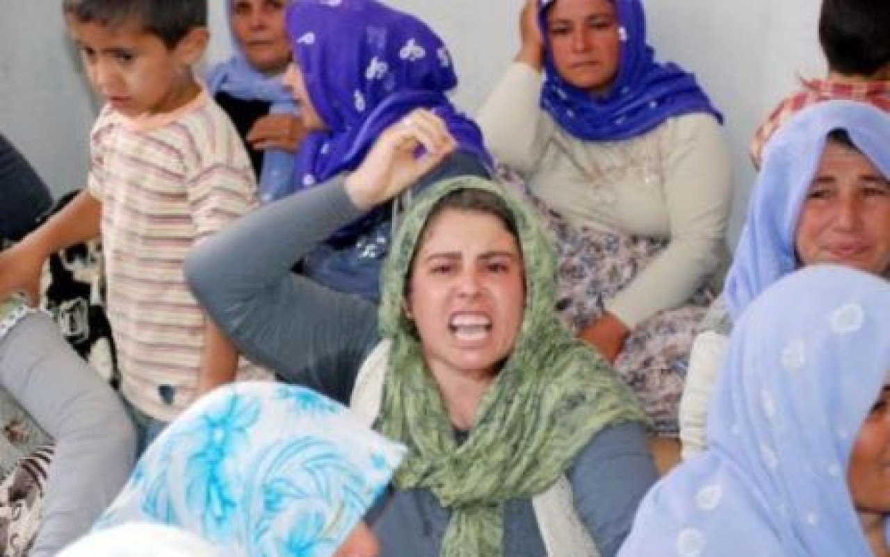 Şehit evinde Kürtçe ağıt