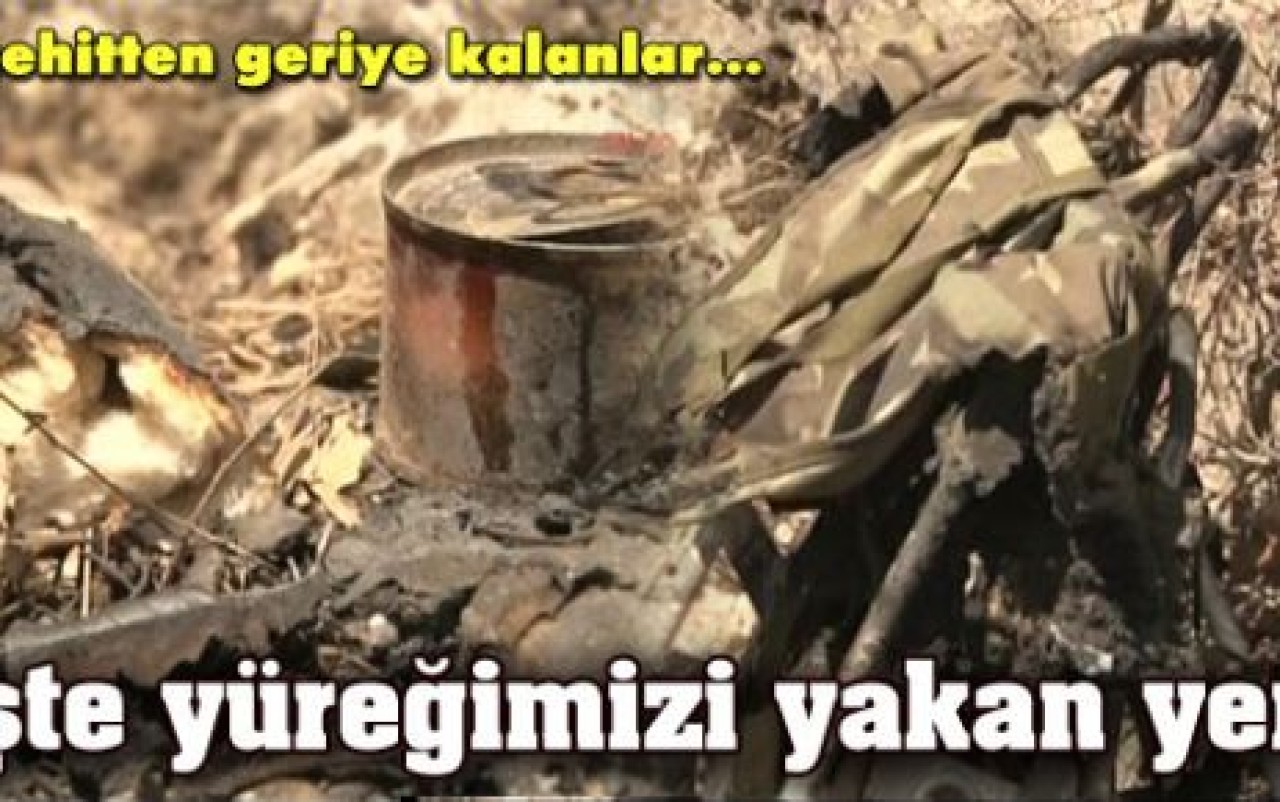 İşte 13 şehitten geriye kalanlar...