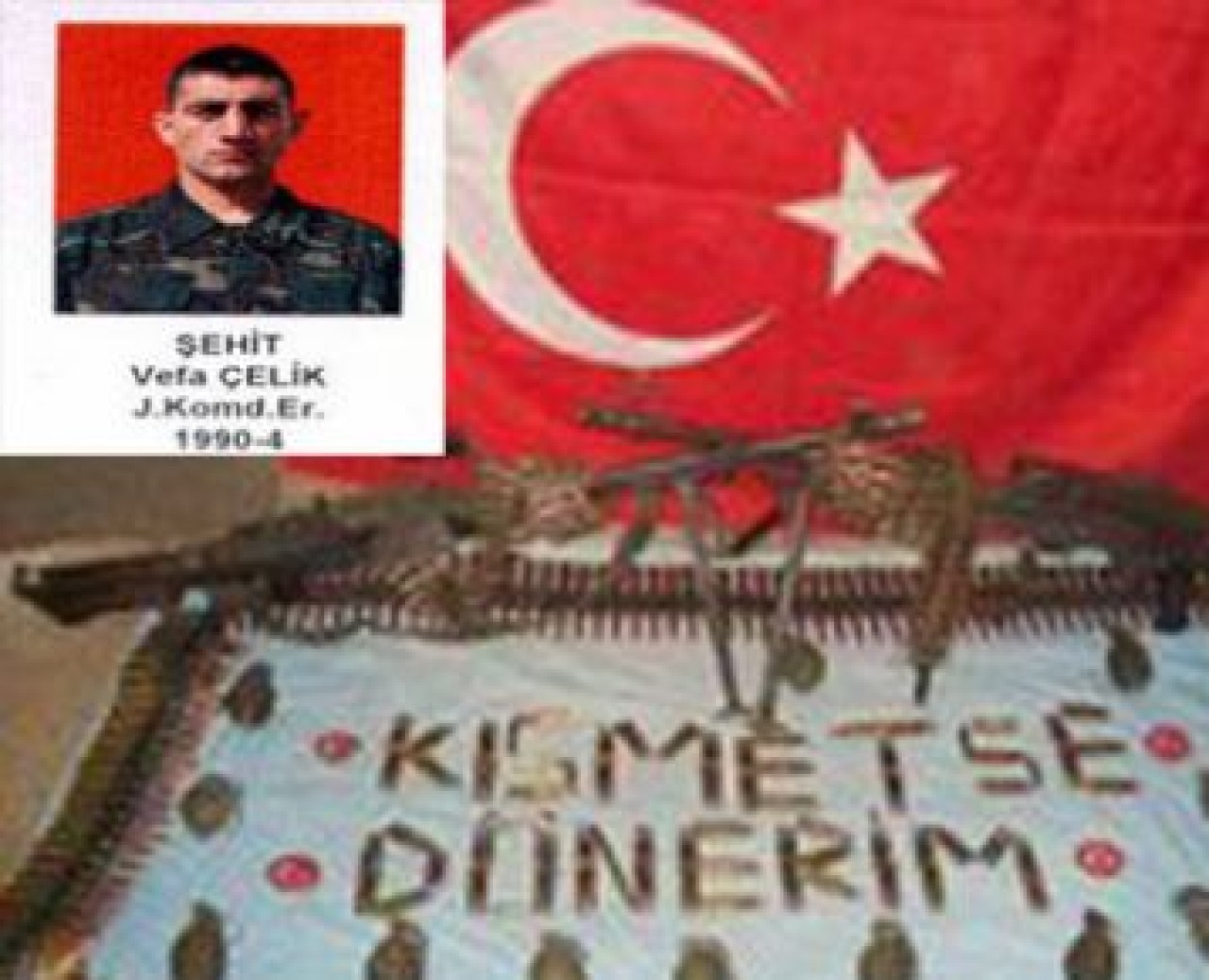 Mermilerle "Kısmetse Dönerim" yazdı, dönmedi!