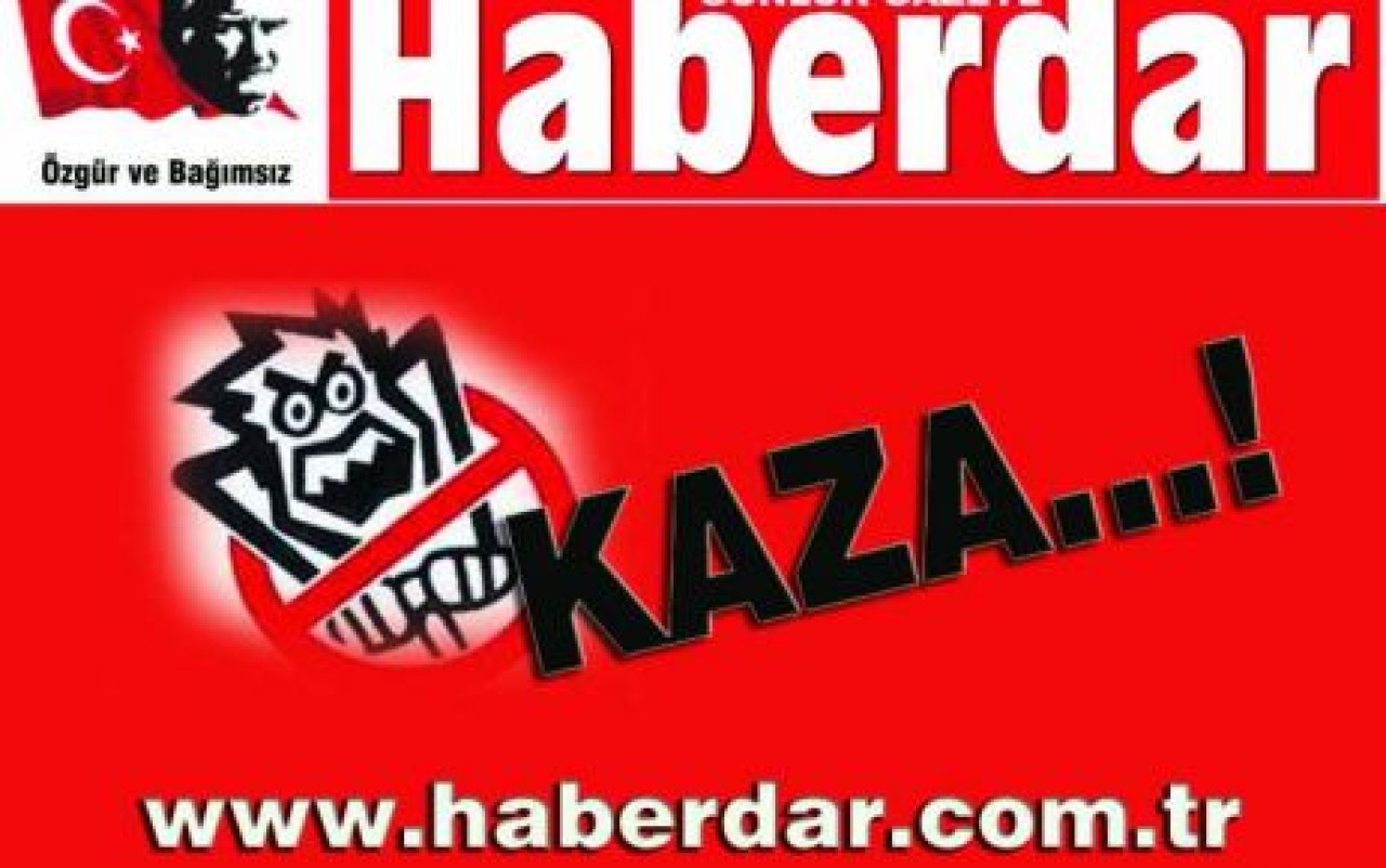 Otobüs TIR'a çarptı