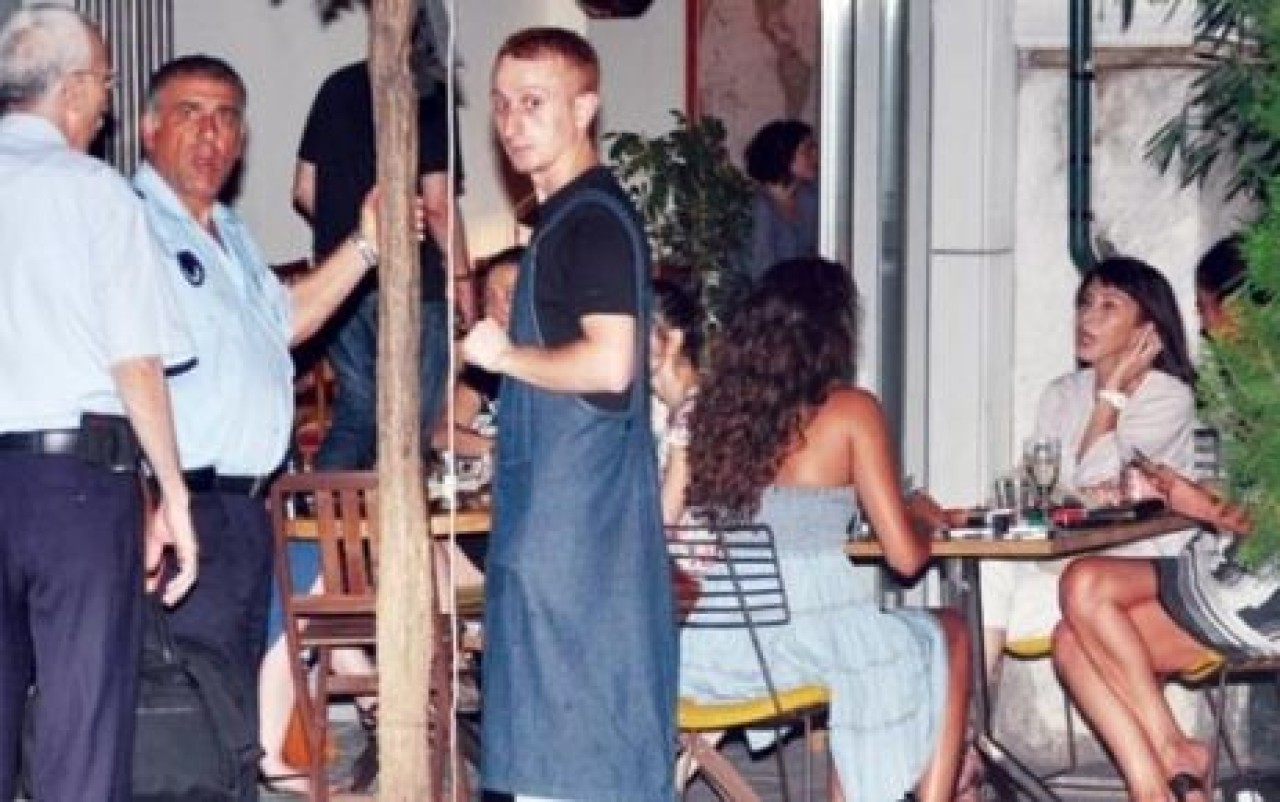 Hümeyra ‘masadan’ zabıtaya çattı