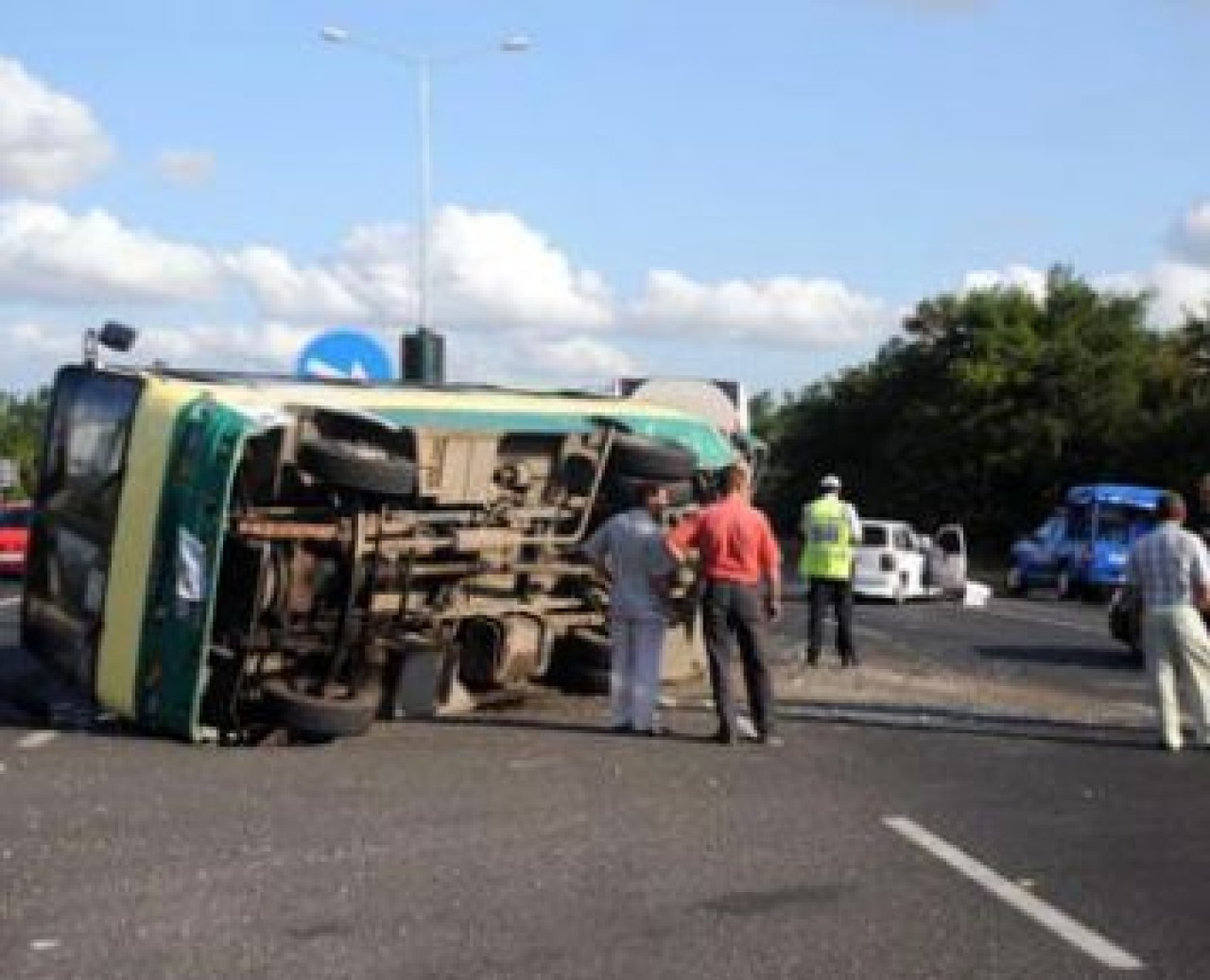 Tekirdağ'da kaza: 9 asker yaralı