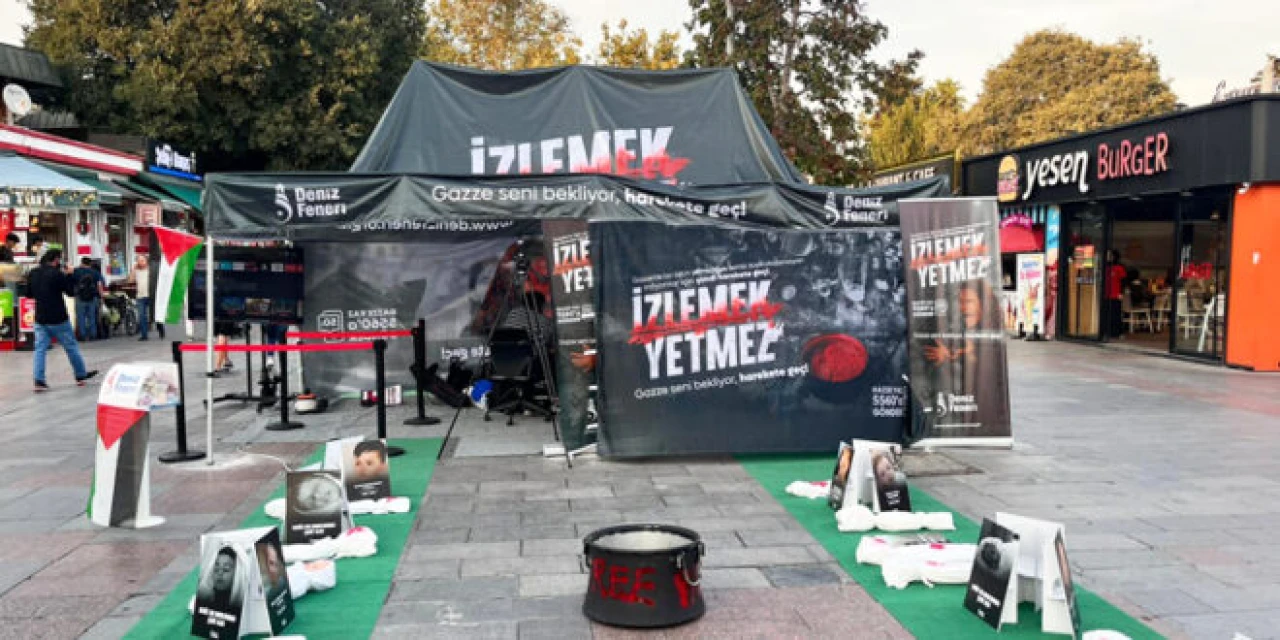 İstanbul'da ki AVM'ler bir günlük kazançlarını Gazze'ye yolluyor