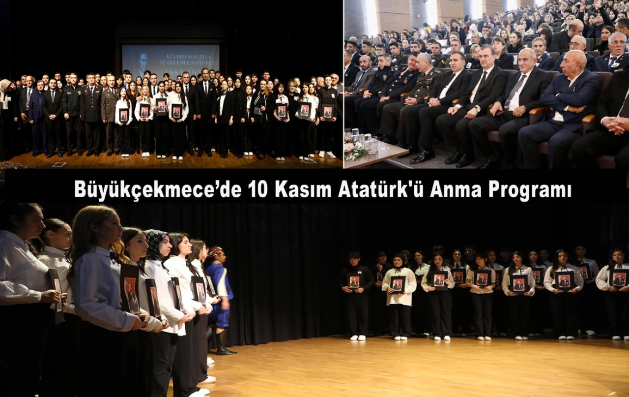 Büyükçekmece’de 10 Kasım Atatürk'ü Anma Programı