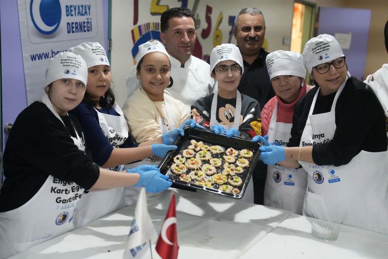 Kartal’da ‘Engelsiz GastroFest Mutfak Atölyesi’