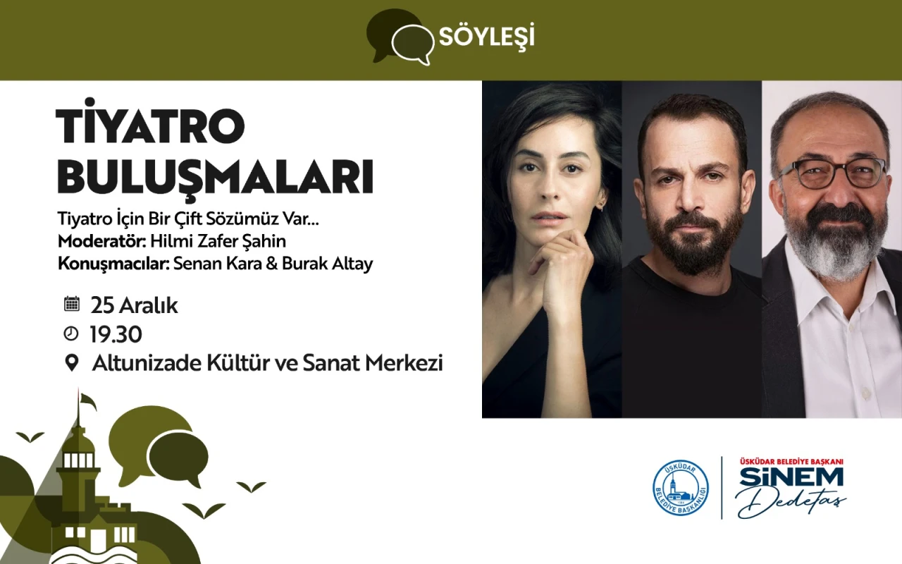 Üsküdar’da “tiyatro buluşmaları”