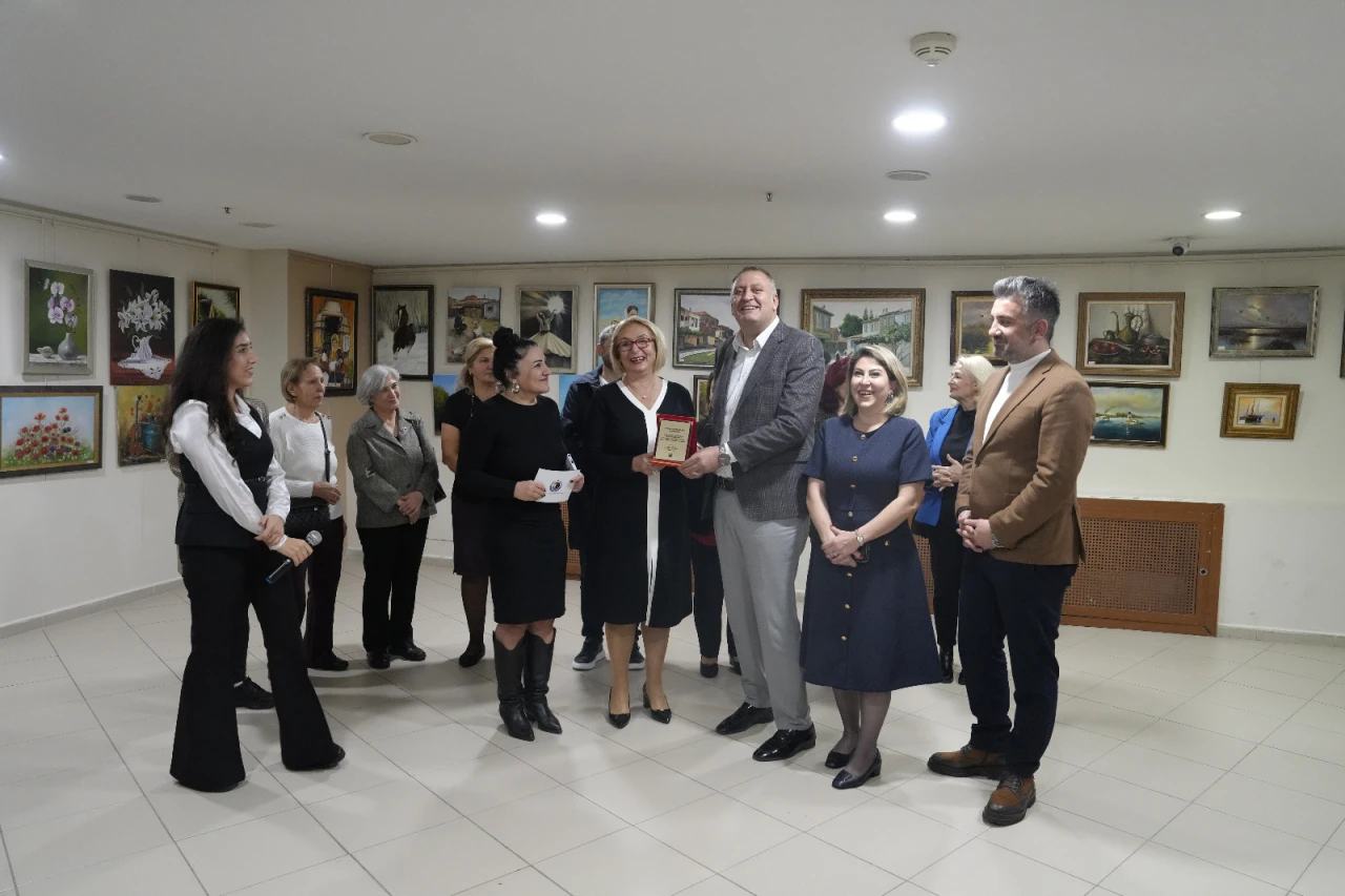 Gönülden Esintiler 2’ Karma Resim Sergisinin Açılışı Gerçekleştirildi
