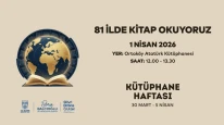 81 ilde kitap okuyoruz etkinliği düzenlenecek