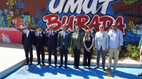 UZUNÇAYIR KAVŞAĞI YAYA ÜSTGEÇİDİ VE ÇEVRE DÜZENLEMESİ TÖRENLE AÇILDI