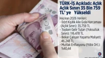 Açlık sınırı 35 bin 759 lira oldu