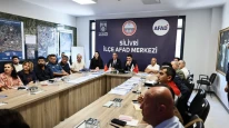 Silivri Afet Koordinasyon Merkezi'nde İRAP Değerlendirme Toplantısı Gerçekleştirildi