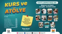 Bilgi Evlerinde Kurs ve Atölye Kayıtları Başladı